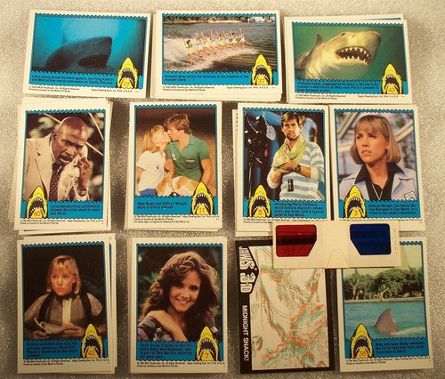 Jaws card set - set, original